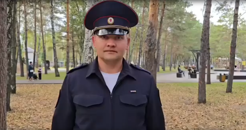 Видеообращение руководителя отдела Госавтоинспекции города Тюмени